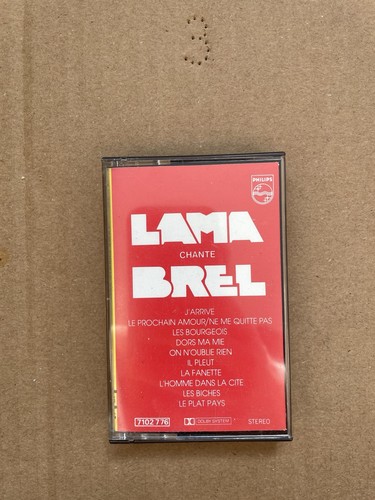 Cassette serge lama - serge,