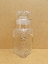 Ancien grand bocal bonbonnière à bonbons d’épicerie ou de boulangerie 1900