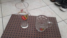Verre à Bière + Chope Du Racing club De Lens