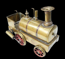 Train echelle O RADIGUET 020  vapeur vive vers 1880 / jouet ancien 