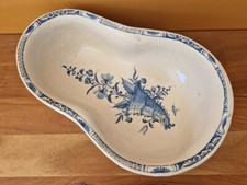 Ancien bidet en faience de Rouen XVIIIème siècle 18 bassin Corne d'abondance