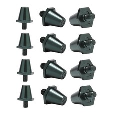 Lot de 12 crampons antidérapants pour chaussures de football, de rugby, de