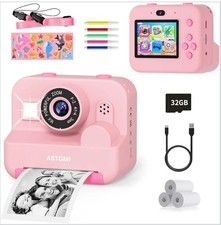 Appareil Photo Enfant, Appareil Photo Instantané 2.4" Écran avec Papier d'impres