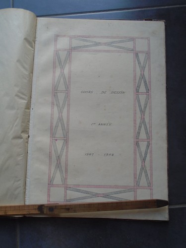 Ancien grand livre manuscrit - livre,