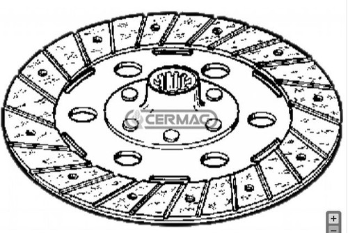 Disque embrayage same pour - d'embrayage,