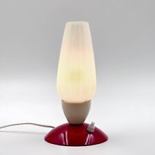 Lampe chevet plastique design vintage plastic table lamp années 50 60'