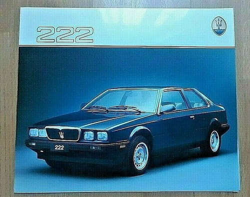 Brochure catalogue maserati - catalogue,