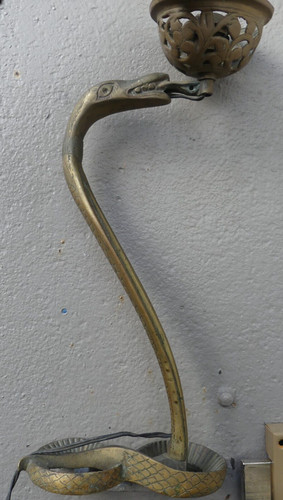 Lampe bureau cobra bronze - bureau,