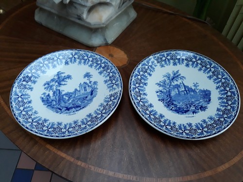 Lot assiettes décoratives - assiettes,