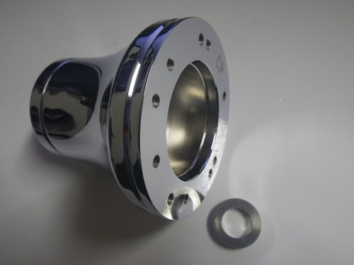Chrome volant moyeu roue - chrome,