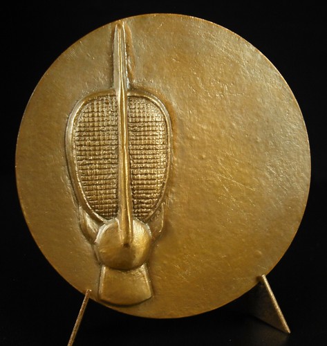 Médaille fancing sport - , masque