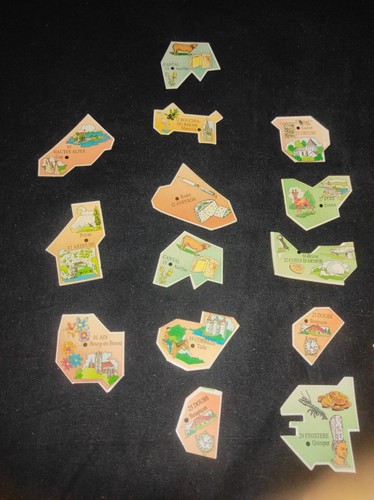 Magnet gaulois carte - magnet,