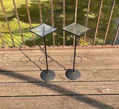 Table basse design 1950 verre - basse,