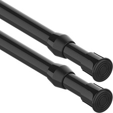 Lot de 2 tringles à rideaux