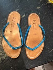 Authentique Tongs Cuir K Jacques 39