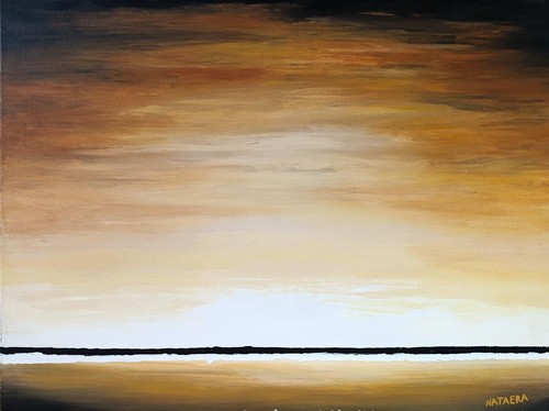 Peinture abstraite acrylique - peinture,