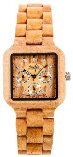 Tense wood square dial - wood,