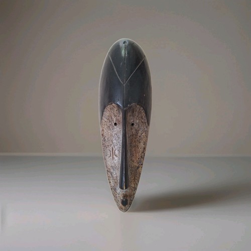 Masque africain bois - en,