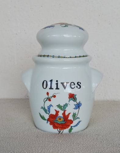 Pot olives porcelaine de - pot, ,porcelaine