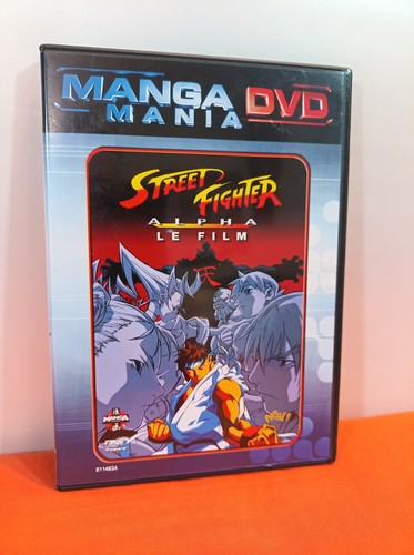 Dvd street fighter - street, alpha