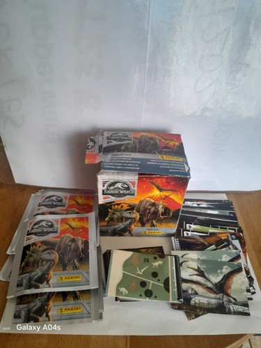 Lot panini jurassic world - panini,