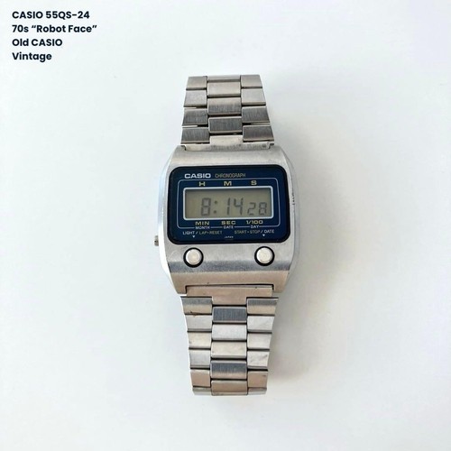 Casio 55qs robot face - casio,
