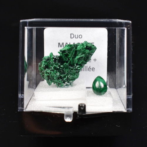 Malachite duo pierre - malachite,