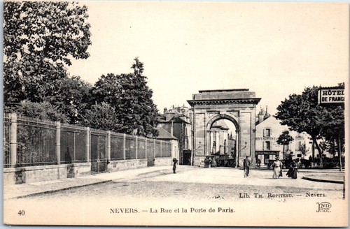 Nevers carte postale - 58,