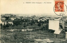 Carte drancy paris campagne - carte,