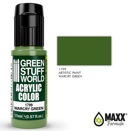 Peinture maquette warcry green - maquette,