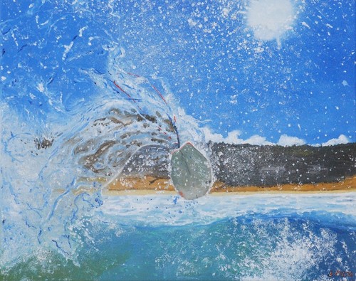 Tableau peinture huile - peinture, l'huile