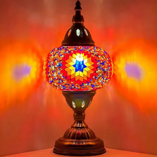 Fait main verre teinté - main,