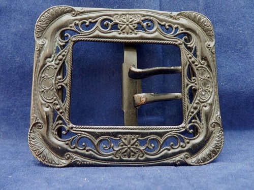 Boucle ceinture ancienne en - boucle,