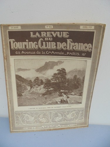 Touring club france avril - touring,