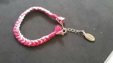 Bracelet guerlain tissus rose - bracelet,
