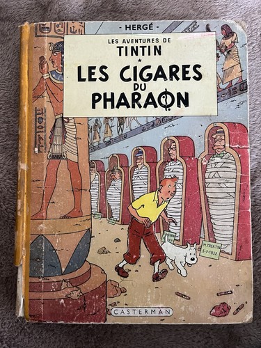 Album tintin les cigares - tintin,