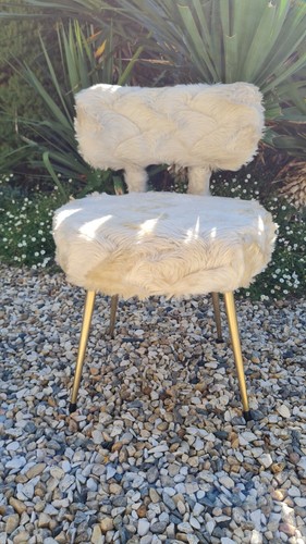 Ancienne chaise moumoute - ancienne,