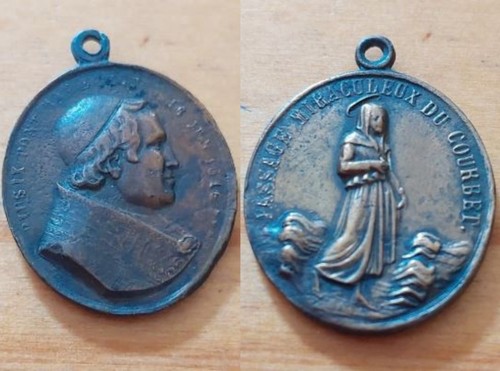 Medaille religieuse pape - religieuse,