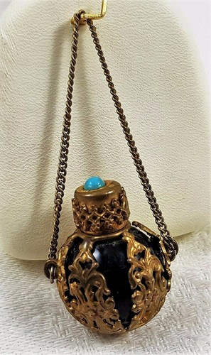 Ancien flacon parfum gourde - parfum,