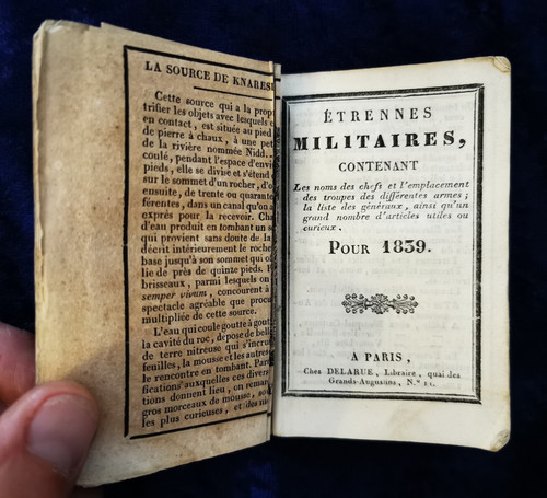 Etrennes militaires pour 1839 - etrennes,