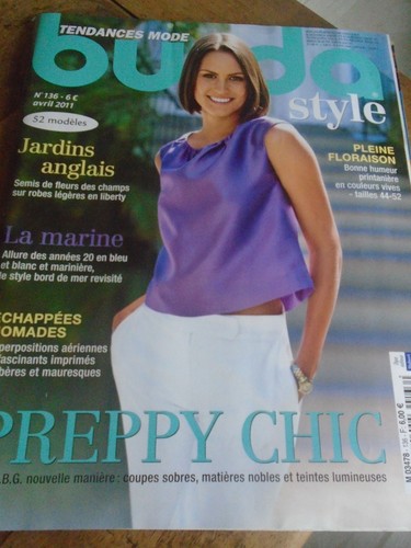 Magazine burda style preppy - burda,