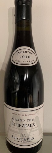 Echezeaux grand cru 2016 - cru,
