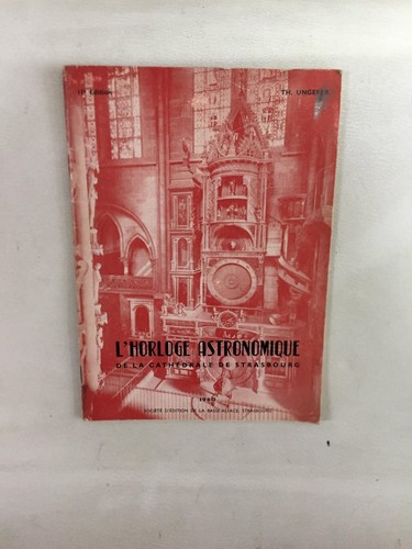 Livre horloge astronomique - "l'horloge,