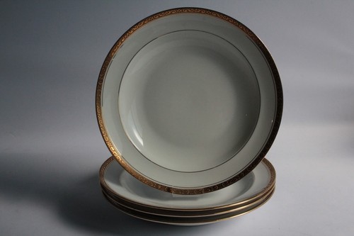 Assiettes creuses porcelaine