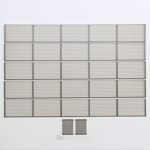 Grillage droit 1 - 1m,, 1/87