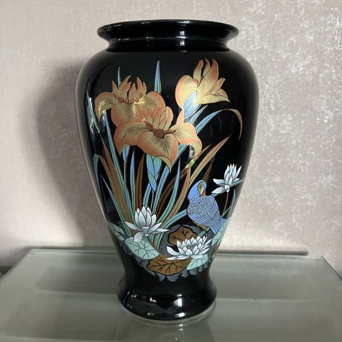 Vase céramique noire - céramique,