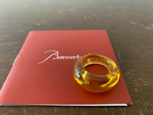 Bague cristal baccarat - en,