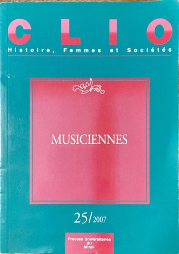 Clio histoire femmes et - femmes,