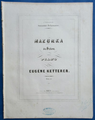 Eugène ketterer partition - eugÈne,