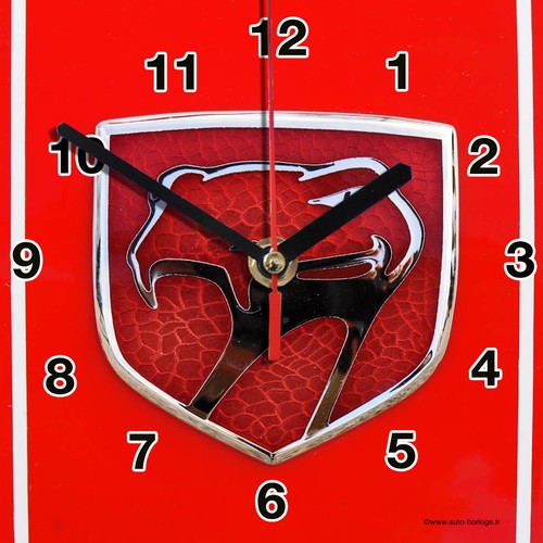 Horloge murale logo chrysler - horloge,